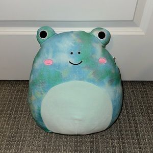 Squishmallow 11 inch Ferdie Tie Dye Frog